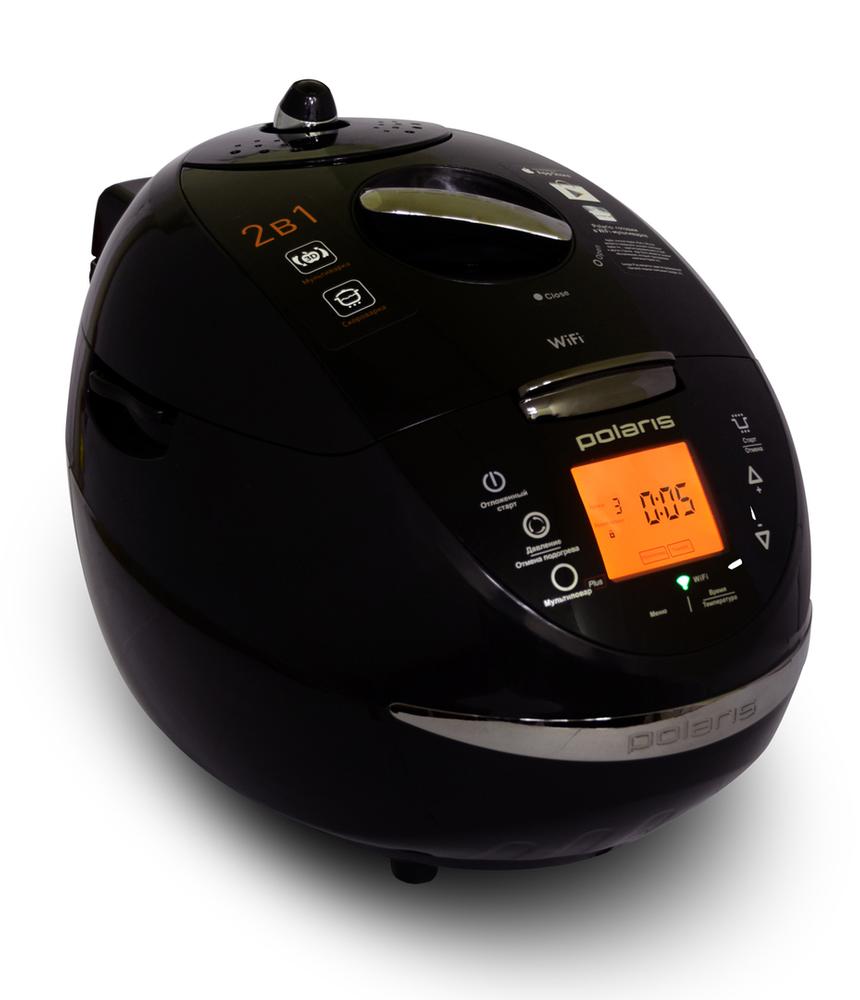 Мультиварка Polaris EPMC 0125 c Wi-Fi с закрытой крышкой