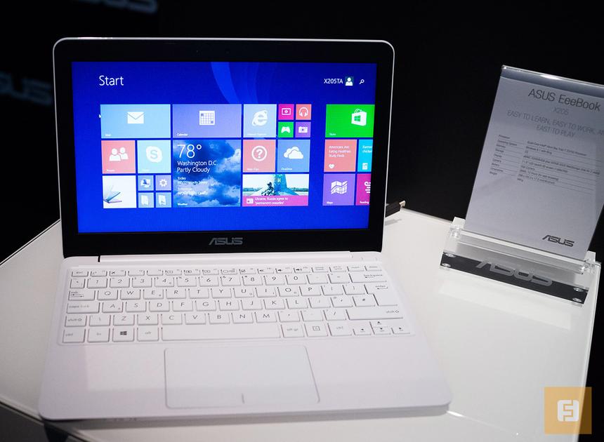 Белый ASUS EeeBook X205