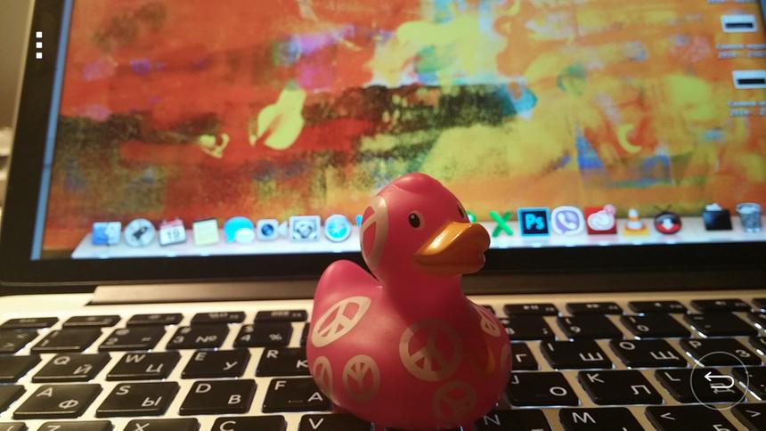 Интерфейс камеры LG G3