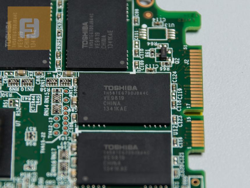 Флеш-память MLC NAND производства Toshiba