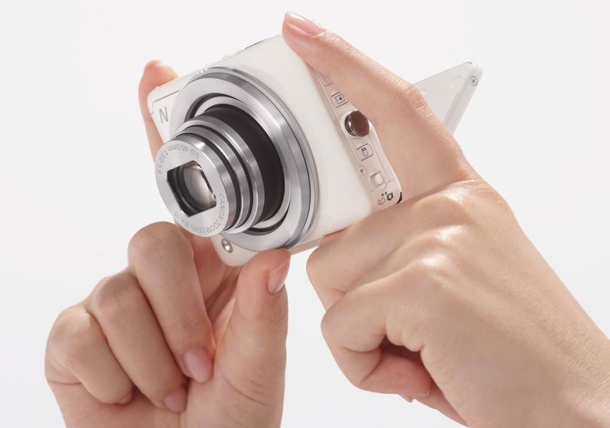 Canon PowerShot N в работе