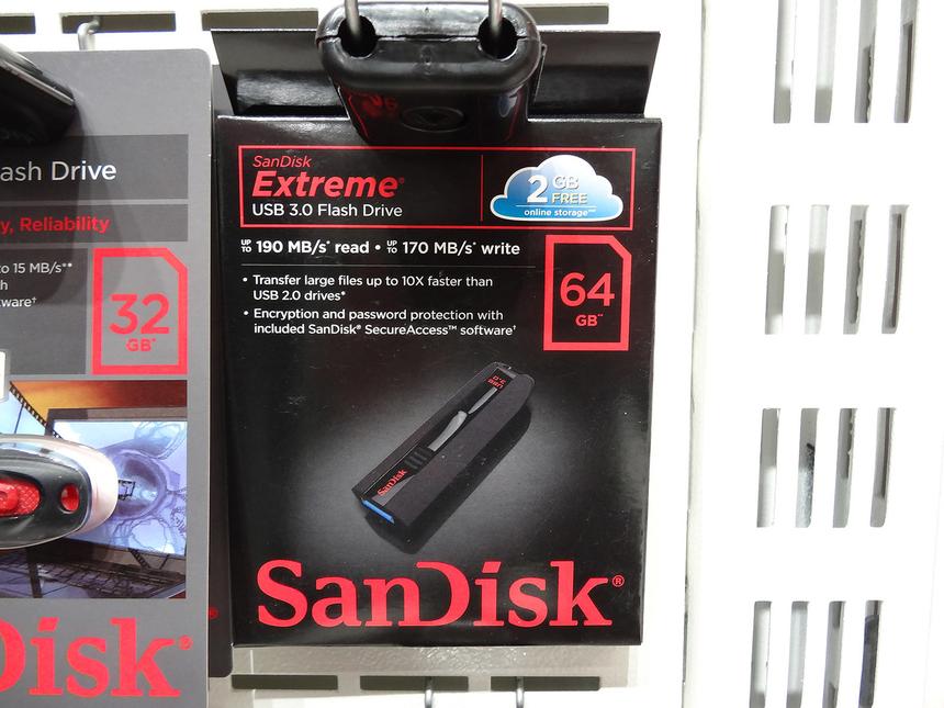 Быстрая флешка SanDisk Extreme
