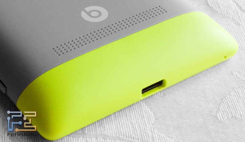 Нижний торец Windows Phone 8S by HTC