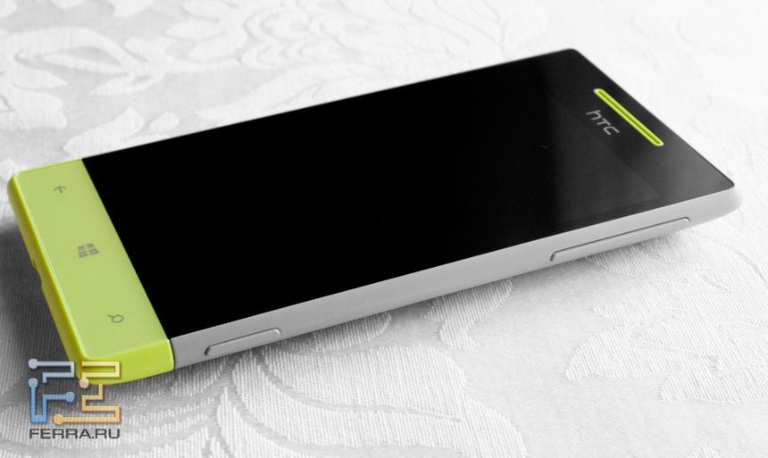 Правая грань Windows Phone 8S by HTC