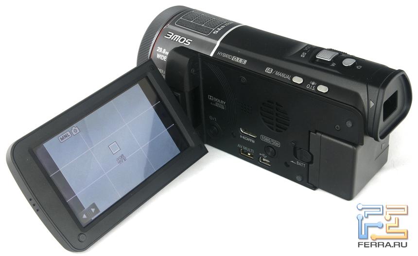 Откидной дисплей видеокамеры Panasonic HC-X900