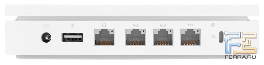 Airport Extreme. Порт WAN — крайний слева