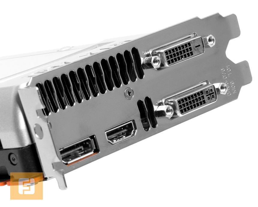 Задняя панель видеокарты GeForce GTX 780