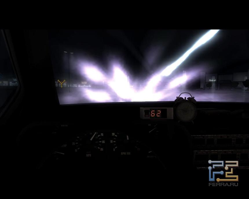 Загрузка оформлена в виде прыжка во времени