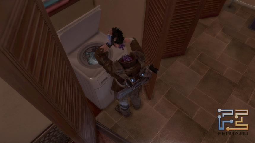 Может кто похвастаться тем, что мыл голову в стиральной машине?