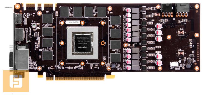 Оборотная сторона Palit GeForce GTX 780 SUPER JETSTREAM