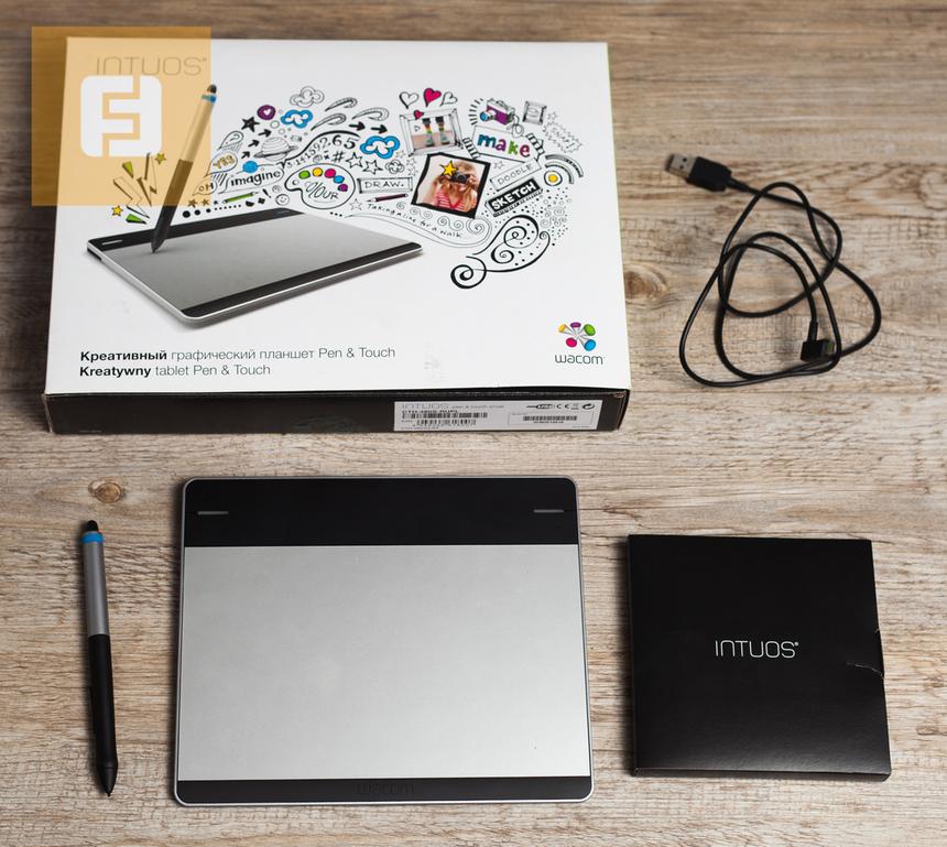 Комплектация Wacom Intuos Pen&Touch Small
