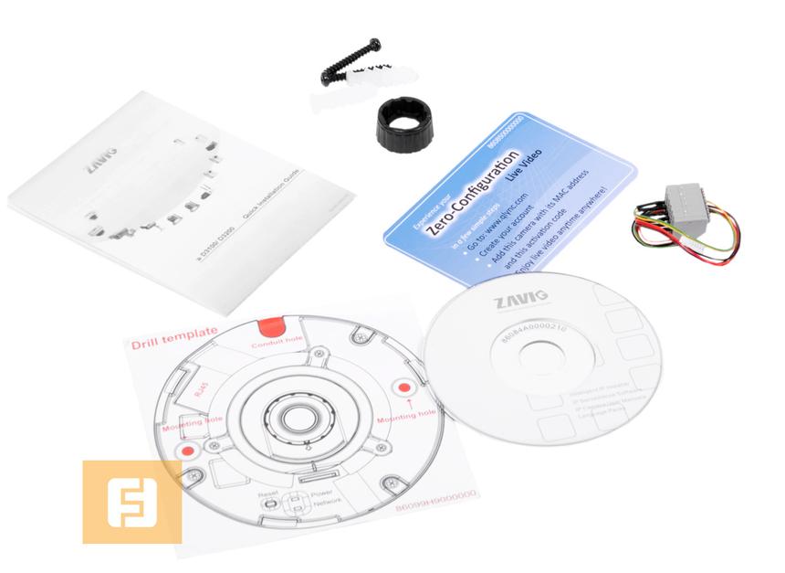 Комплект поставки ZAVIO D3100