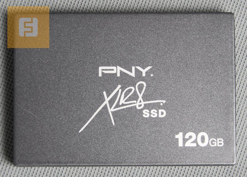 Лицевая сторона PNY XLR8 120 Гбайт