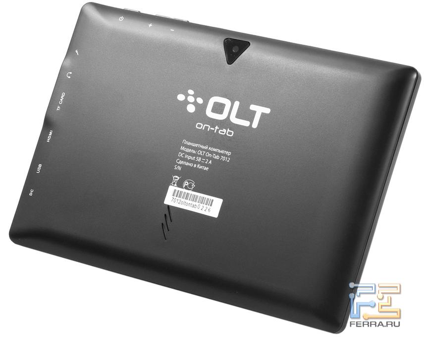 Задняя панель OLT On-Tab 7012