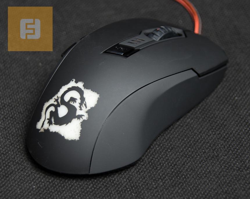 Мышь OKLICK 725G Dragon в выключенном виде кажется скромницей…