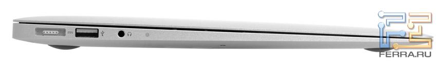 Правый торец корпуса Apple MacBook Air 13