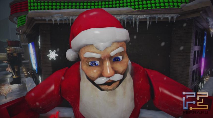 Даже Санта-Клаус в Twisted Metal выглядит угрожающе