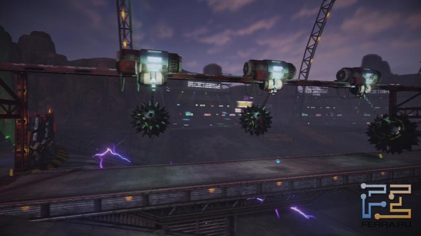 Арены выполнены с нездоровой выдумкой