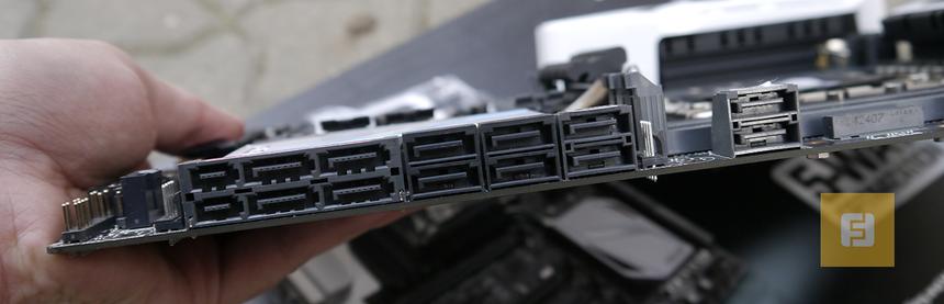 ASUS X99-DELUXE, SATA-порты