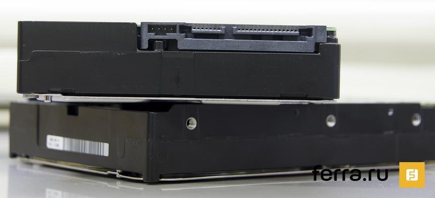 Задняя панель жесткого диска Seagate ST6000NM0024