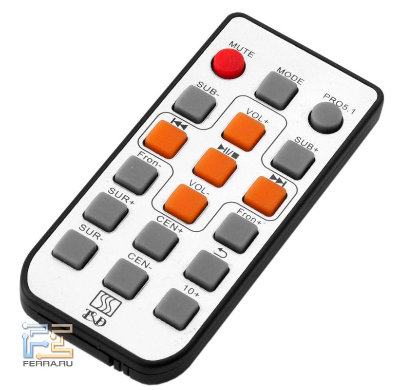 Пульт тонкий и простенький