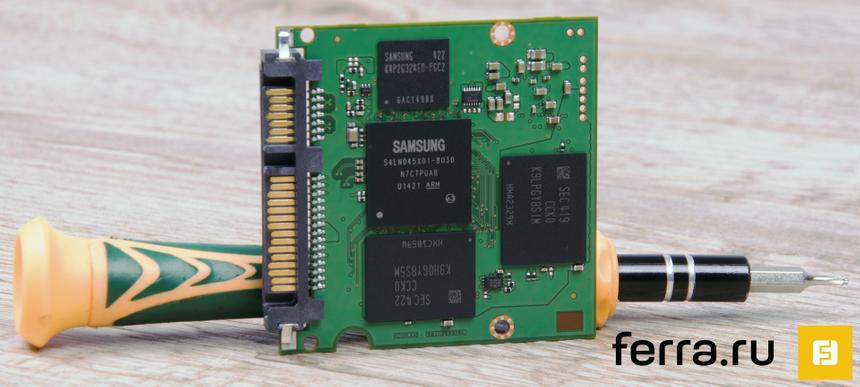 «Внутренности» Samsung 850 Pro