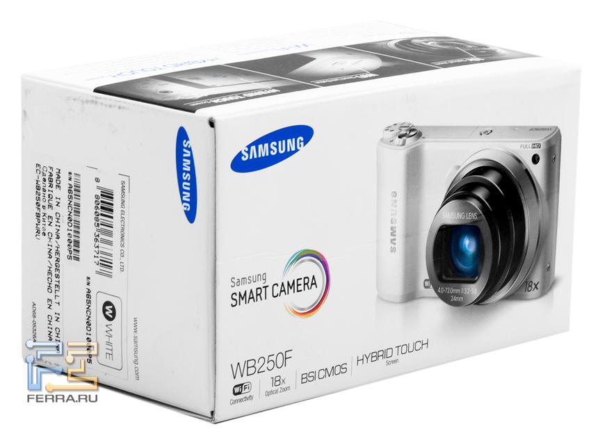 Коробка с Samsung WB250F