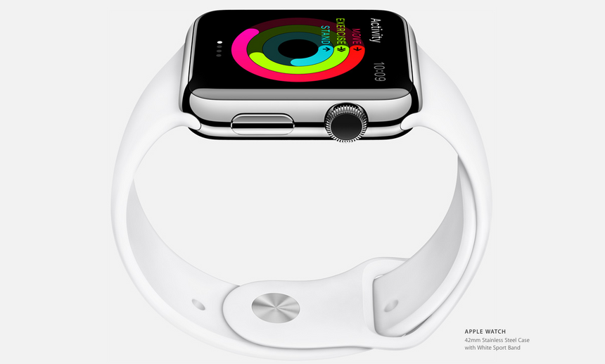 Apple Watch, спортивный ремешок и фитнес-приложение