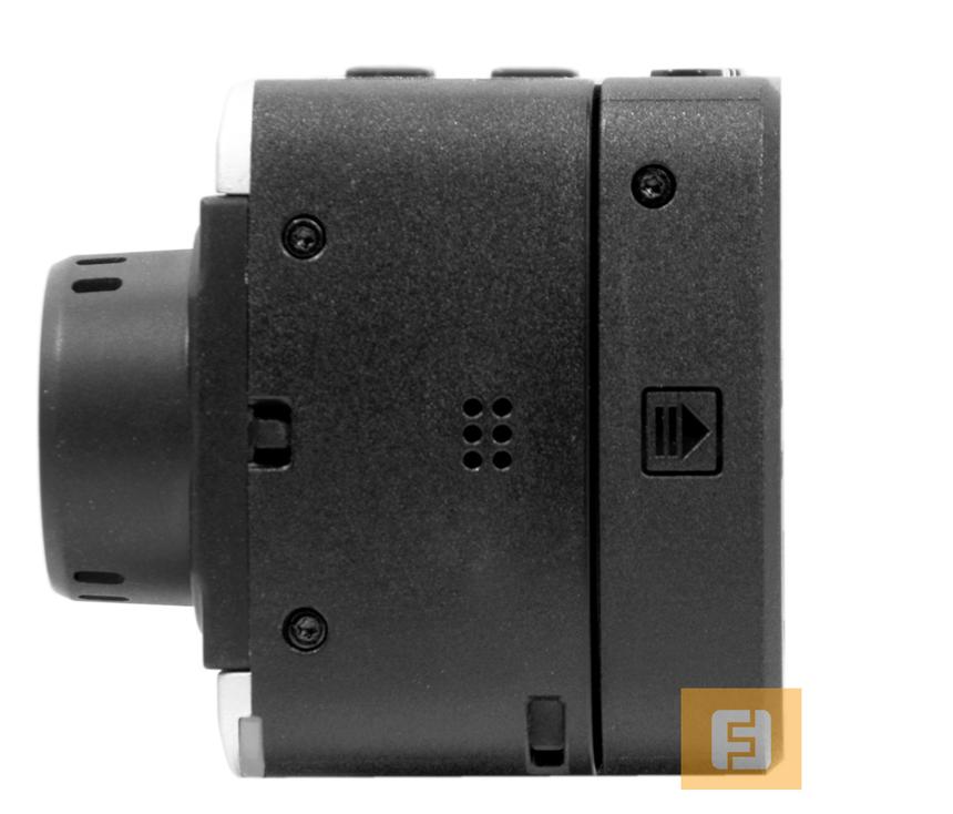 Вид слева на экран AEE MagiСam S51