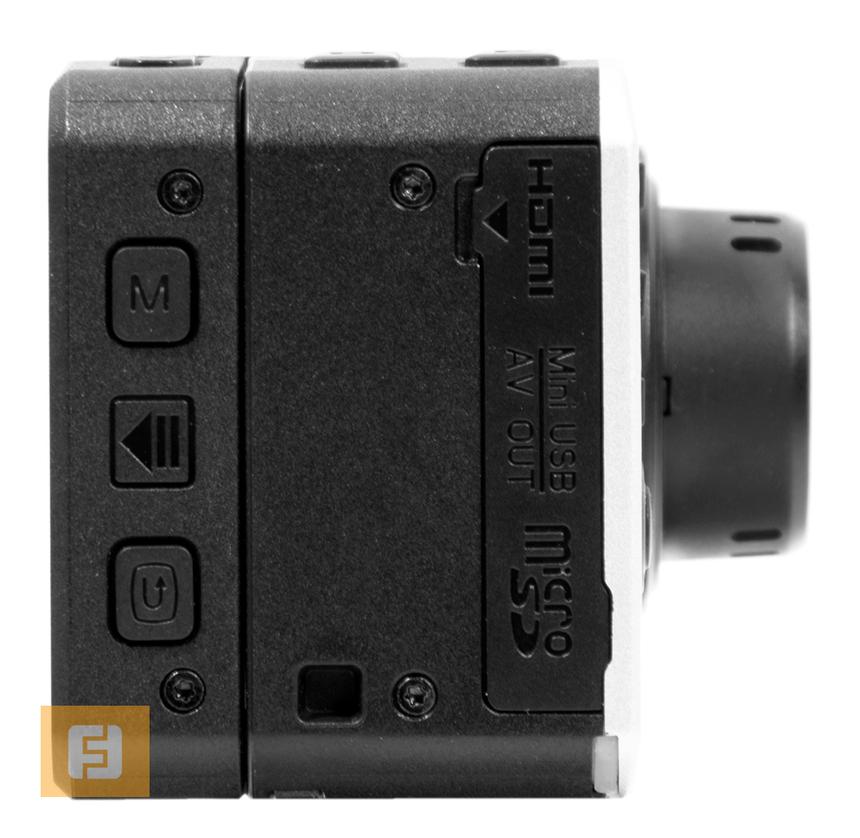 Вид справа на экран AEE MagiСam S51