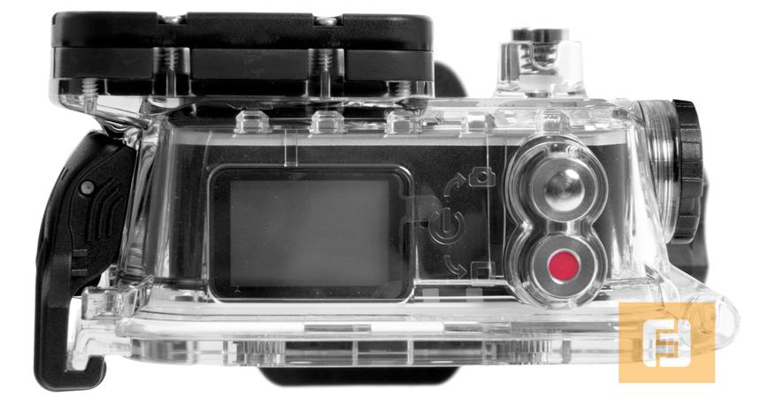 Вид сверху на аквабокс для камеры AEE MagiСam S51