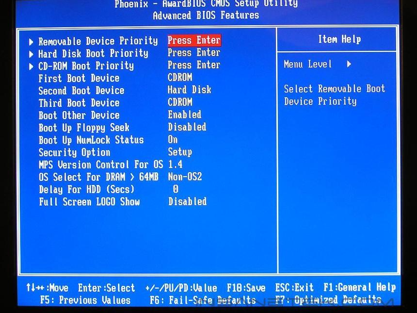 Функциональный BIOS материнских плат ABIT