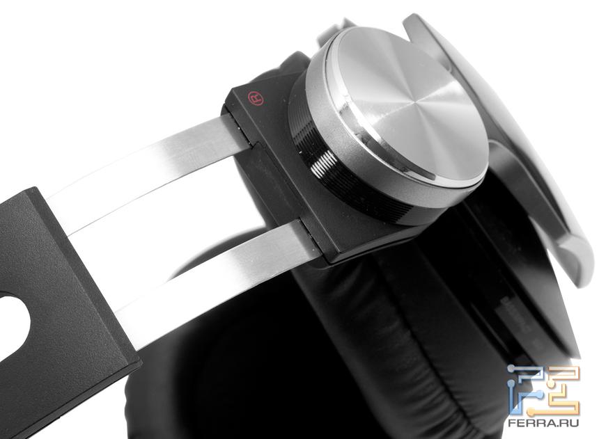 PS3 PULSE Wireless Stereo Headset, конструкция для изменения размера