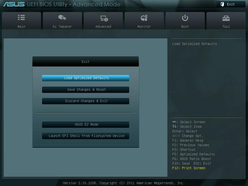 Диалоговое окно выбора вида меню и сохранения настроек