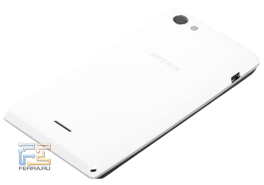 Задняя сторона корпуса Sony Xperia J
