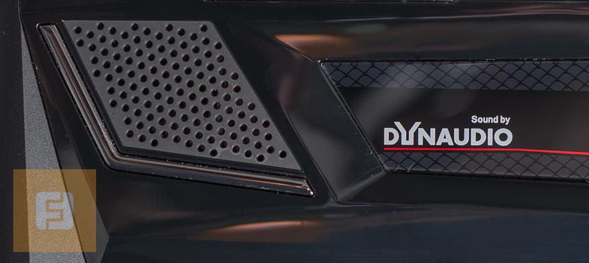 Динамики изящно вписаны в спортивный дизайн корпуса MSI GT60 2OD 3K IPS Edition