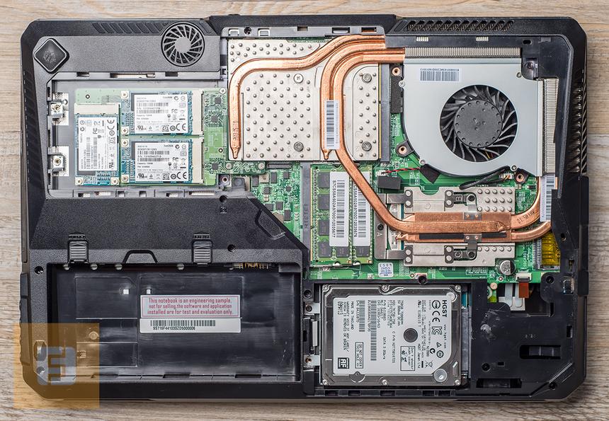 Доступ к компонентам системы в MSI GT60 2OD 3K IPS Edition легко получить