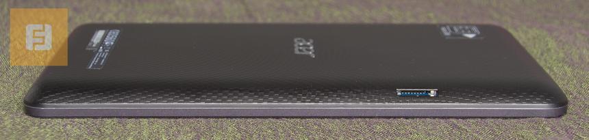 Левая грань Acer Iconia Tab B1-721