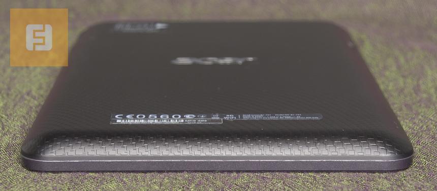 Нижняя грань Acer Iconia Tab B1-721