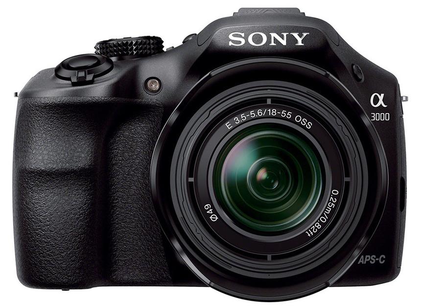 Sony A3000 оснащена эргономичной рукояткой