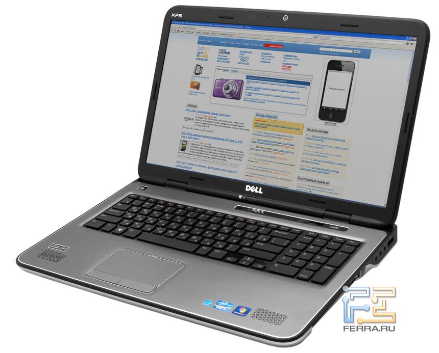 Dell XPS L702X, вид в три четверти