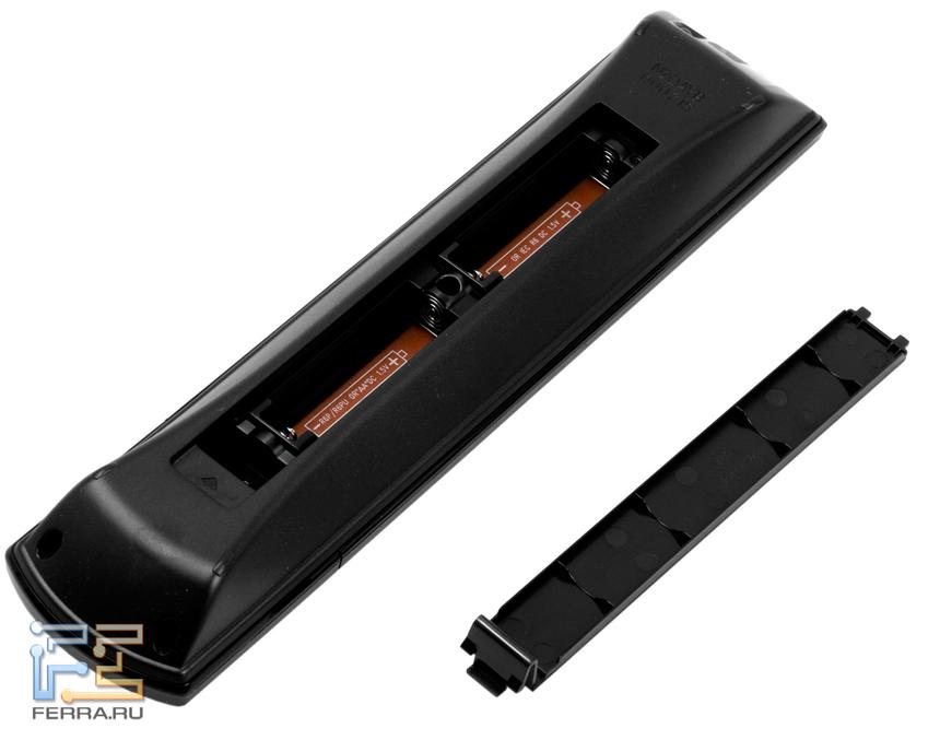 Он работает на двух батарейках класса AA