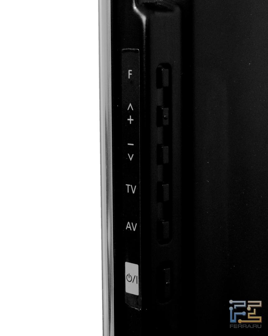 Клавиши управления на ТВ Panasonic PR50VT50