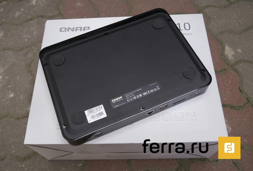 QNAP HS-210, вид снизу