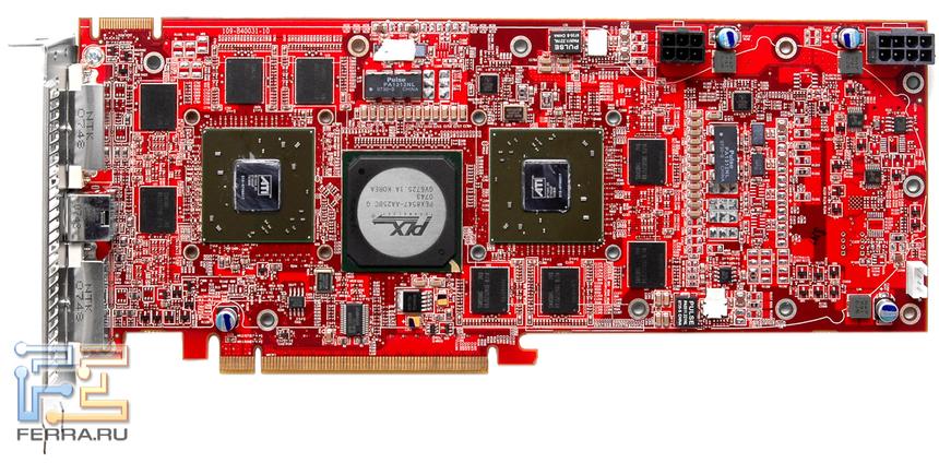 Видеокарта Radeon HD 3870 X2 без кулера