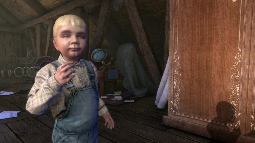 Особенно уродливы в игре детишки из кратких видеовставок-интерлюдий