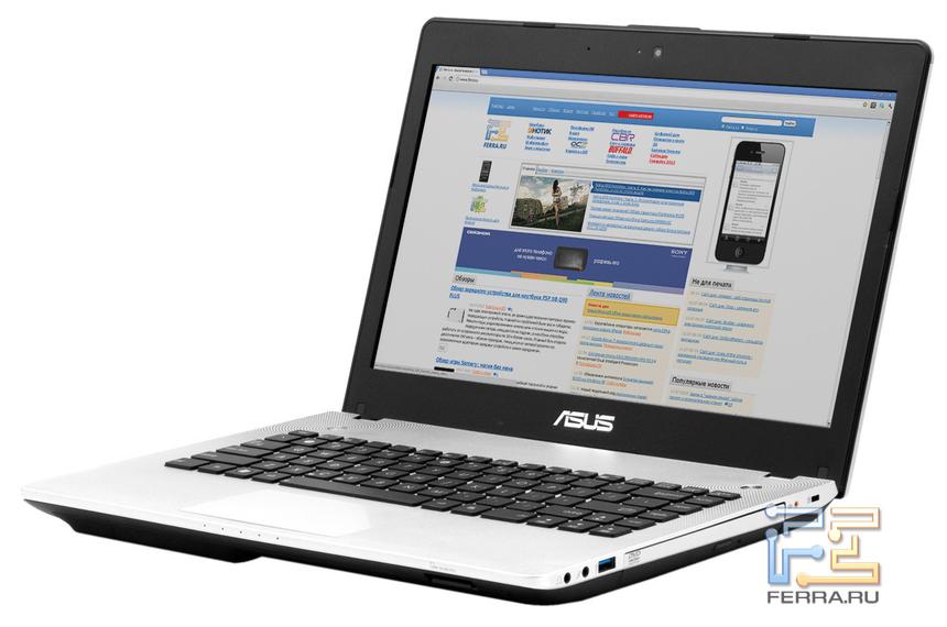 Внешний вид ноутбука ASUS N46VM