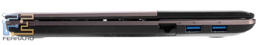 Левая грань Toshiba Satellite U840W-C9S