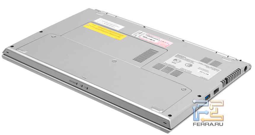 Обратная сторона Sony VAIO T13