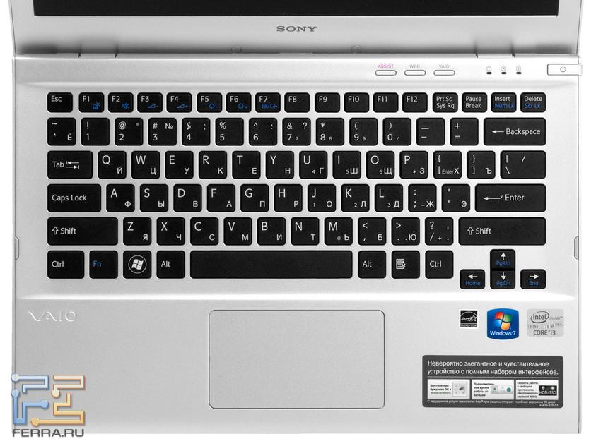 Клавиатура Sony VAIO T13